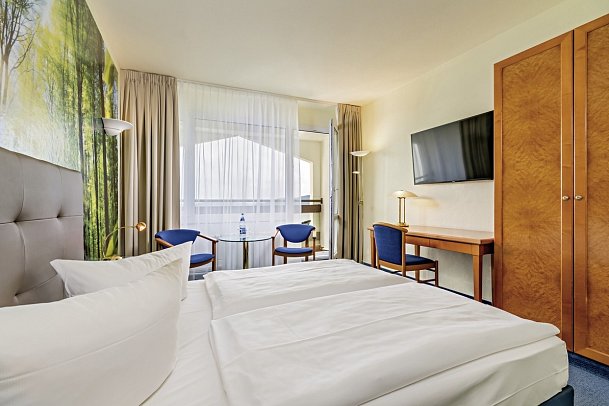 AHORN Berghotel Friedrichroda - Wohnbeispiel Doppelzimmer Panorama (Zimmercodierungen DF1 & DF2)