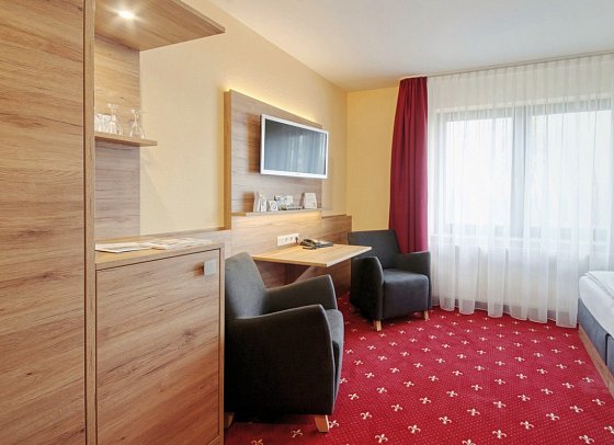 AKZENT Aktiv & Vital Hotel Thüringen - Wohnbeispiel Doppelzimmer Vital (Zimmercodierungen EF & DF1)