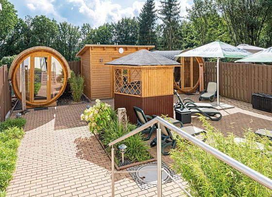 AKZENT Aktiv & Vital Hotel Thüringen - Saunagarten