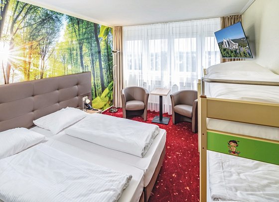 AHORN Panorama Hotel Oberhof - Wohnbeispiel Familienzimmer Classic Etagenbett (Zimmercodierung FB1)
