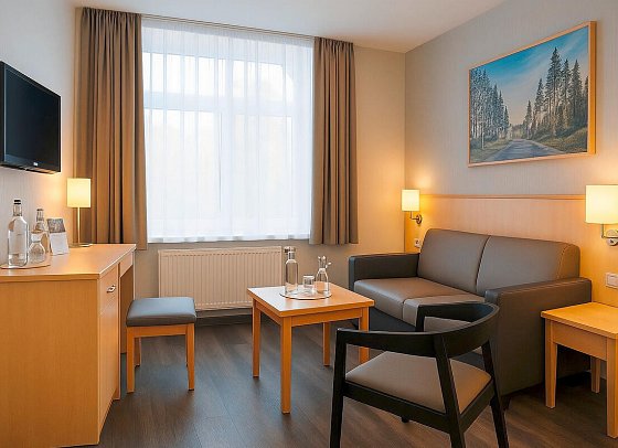 Berghotel Oberhof - Wohnbeispiel Familienzimmer (Zimmercodierung FB1)