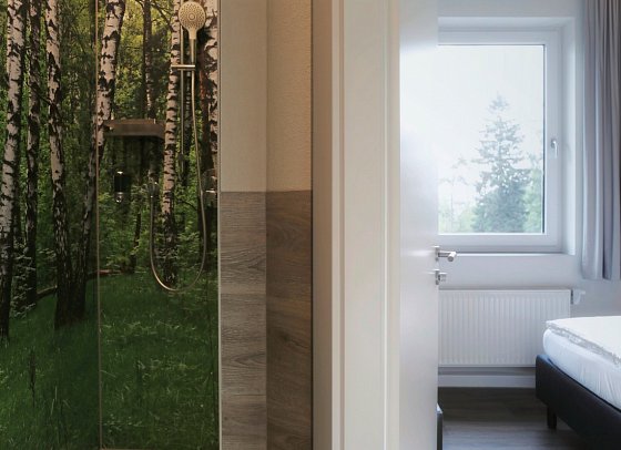 Berghotel Oberhof - Wohnbeispiel Doppelzimmer (Zimmercodierung DB1)