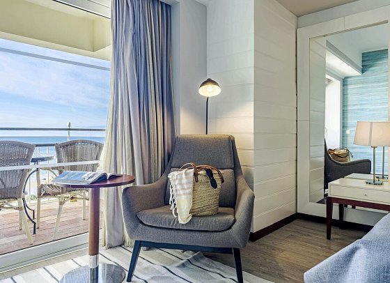 Pestana Alvor Praia Premium Beach & Golf Resort - Wohnbeispiel Doppelzimmer Deluxe Meerblick (Zimmercodierungen DD2 & DCM)