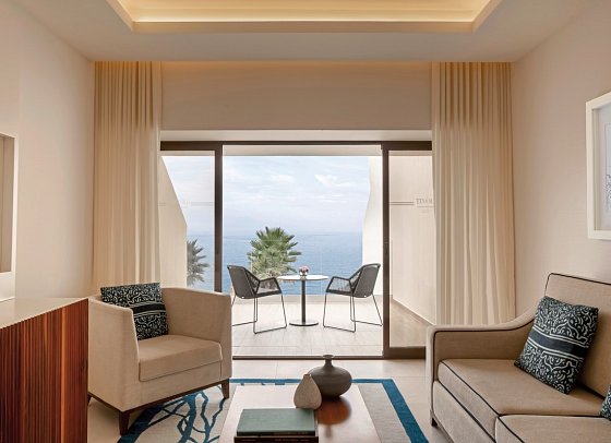 Tivoli Carvoeiro - Wohnbeispiel Familienzimmer Deluxe Meerblick (Zimmercodierung FDM)