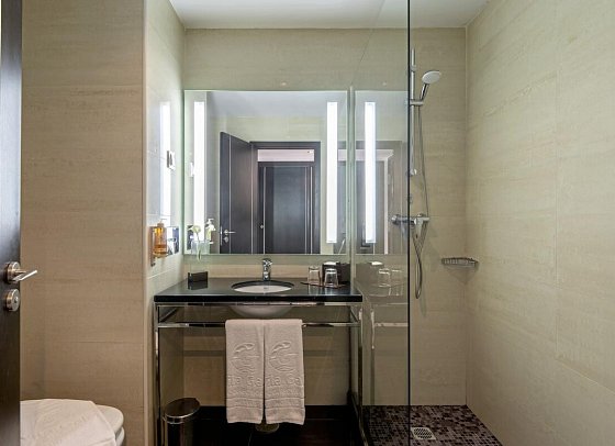 Vila Galé Collection Praia - Beispiel Bad Doppelzimmer (Zimmercodierungen DBL & DBP)