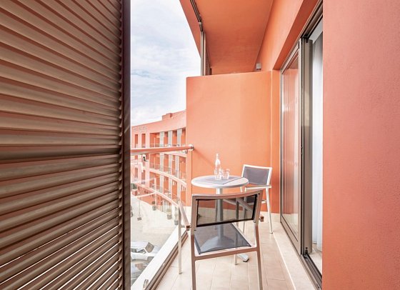 Aqua Pedra dos Bicos - Beispiel Balkon Doppelzimmer Classic (Zimmercodierungen DB1 & DB3)