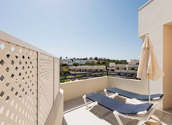 Vila Galé Nautico - Beispiel Balkon (Zimmercodierungen DB2 & D4P)