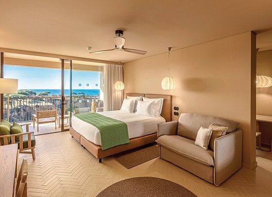 3HB Falésia Beach - Wohnbeispiel Doppelzimmer Superior Meerblick (Zimmercodierung DSM)