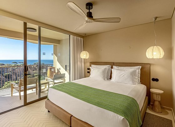 3HB Falésia Beach - Beispiel Balkon Suite Superior Meerblick (Zimmercodierung WSM)
