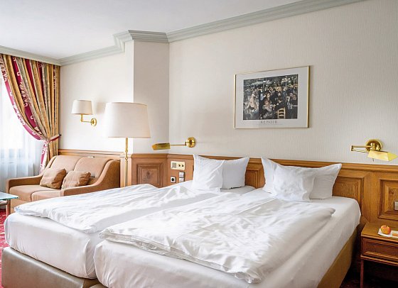 Ringhotel Krone Schnetzenhausen - Wohnbeispiel Doppelzimmer Komfort Silberdistel (Zimmercodierung DF1)