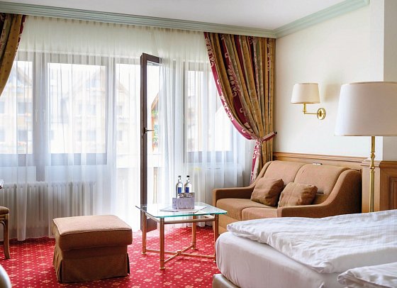 Ringhotel Krone Schnetzenhausen - Wohnbeispiel Doppelzimmer Komfort Silberdistel (Zimmercodierung DF1)