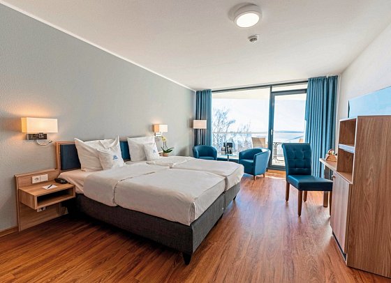 Parkhotel St. Leonhard - Doppelzimmer Komfort Seeblick (Zimmercodierung DF2)