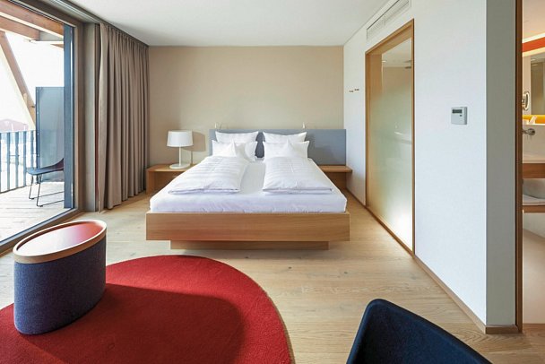 bora HotSpaResort - Wohnbeispiel Doppelzimmer Komfort (Zimmercodierungen DF1 & DX1)