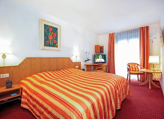 Hotel Schiff Konstanz - Wohnbeispiel Doppelzimmer Standard (Zimmercodierung DG1)