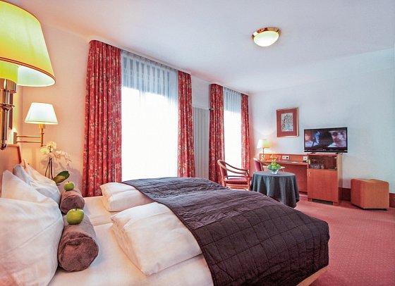 Hotel Schiff Konstanz - Wohnbeispiel Doppelzimmer Komfort (Zimmercodierung DF1)
