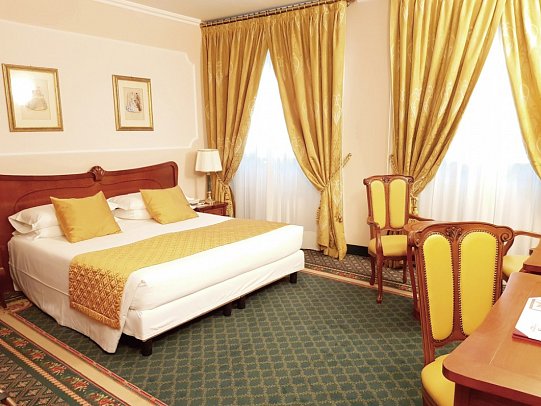 Hotel Berchielli - Wohnbeispiel Doppelzimmer Classic (Zimmercodierung DB1)
