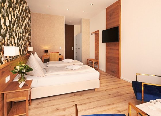 Hotel Gersfelder Hof - Wohnbeispiel Doppelzimmer (Zimmercodierung DB1)
