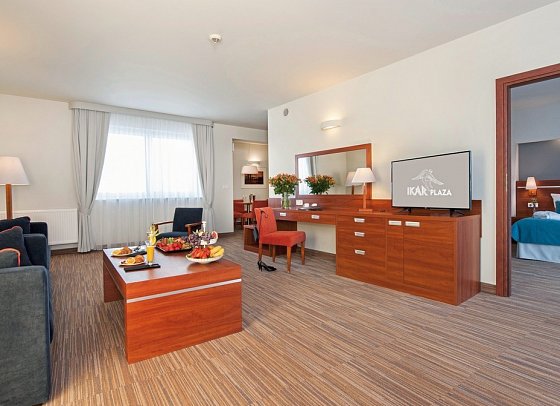 Ikar Plaza - Wohnbeispiel Appartement 1 Schlafzimmer (Zimmercodierung AB1)