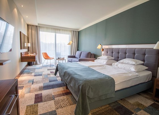 Aquarius Spa - Wohnbeispiel Doppelzimmer (Zimmercodierungen DP1, DB1 & DB4)