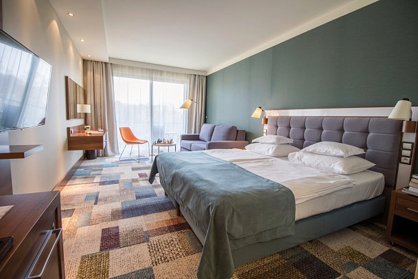 Aquarius Spa - Wohnbeispiel Doppelzimmer (Zimmercodierungen DP1, DB1 & DB4)