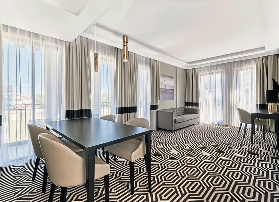 Baltic Park Fort - Wohnbeispiel Appartement Lux seitl. Meerblick (Zimmercodierung AB3)