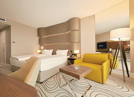 Radisson Blu Resort Swinoujscie - Wohnbeispiel Doppelzimmer Standard (Zimmercodierungen DG1, DG3 & DC1)