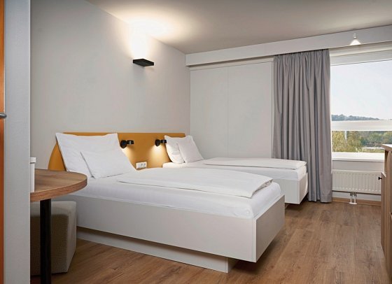 H2O Hotel-Therme-Resort - Wohnbeispiel Storchennest Familienzimmer (Zimmercodierungen FB3 & FB4)