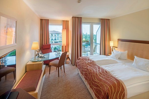 Best Western Premier Castanea Resort Hotel - Wohnbeispiel Doppelzimmer Deluxe Loggia (Zimmercodierung DD4)