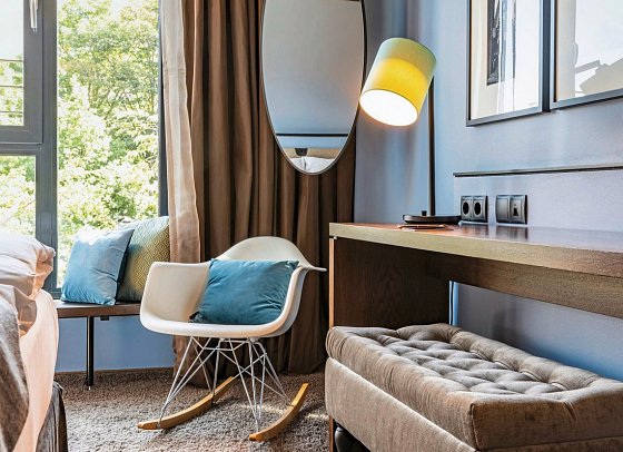 The George Hotel Hamburg - Wohnbeispiel Doppelzimmer George S (Zimmercodierung DG1)