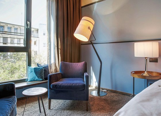 The George Hotel Hamburg - Wohnbeispiel Doppelzimmer George M (Zimmercodierung DF1)