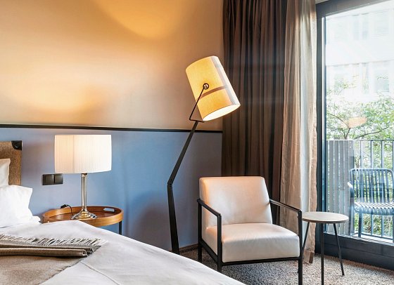 The George Hotel Hamburg - Wohnbeispiel Doppelzimmer George M (Zimmercodierung DF1)