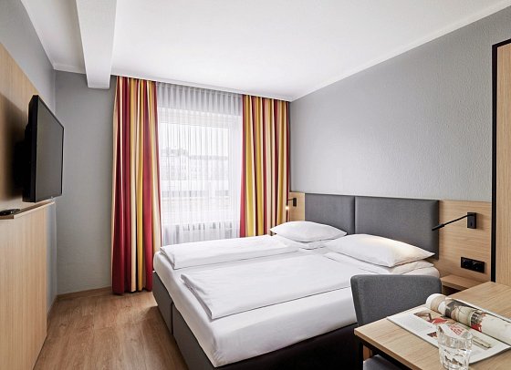 Hotel Central - Wohnbeispiel Doppelzimmer Standard (Zimmercodierung DB1)