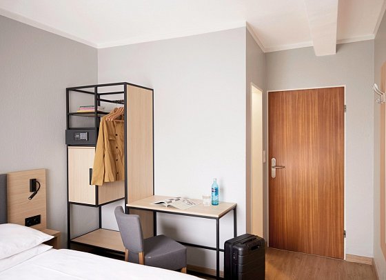Hotel Central - Wohnbeispiel Doppelzimmer Standard (Zimmercodierung DB1)