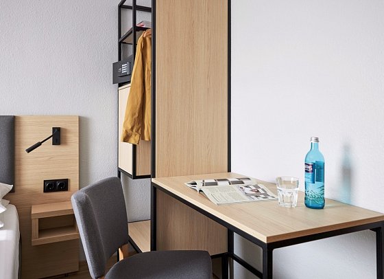 Hotel Central - Wohnbeispiel Doppelzimmer Standard (Zimmercodierung DB1)