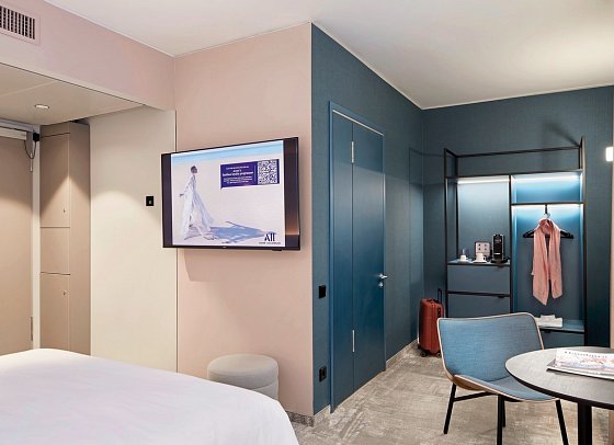Novotel Hamburg Central Station - Wohnbeispiel Doppelzimmer Standard (Zimmercodierung DB1)