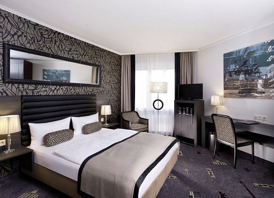 Park Hotel am Berliner Tor - Wohnbeispiel Doppelzimmer Standard (Zimmercodierung DG1)