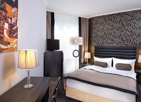 Park Hotel am Berliner Tor - Wohnbeispiel Doppelzimmer Standard (Zimmercodierung DG1)