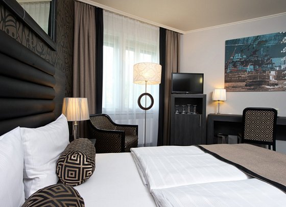 Park Hotel am Berliner Tor - Wohnbeispiel Doppelzimmer Standard (Zimmercodierung DG1)
