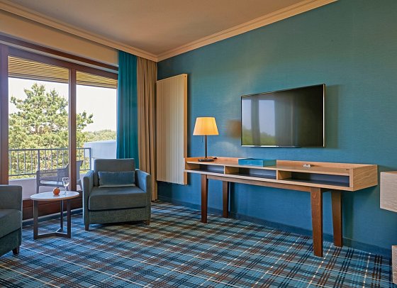 AALERNHÜS hotel & spa - Wohnbeispiel Juniorsuite (Zimmercodierung JB1)