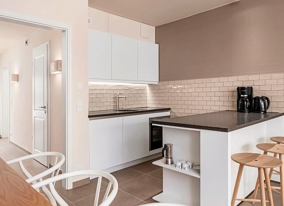 AALERNHÜS hotel & spa - Wohnbeispiel Residenz Superior Zwei Schlafzimmer (Zimmercodierungen OS1 & OS3)
