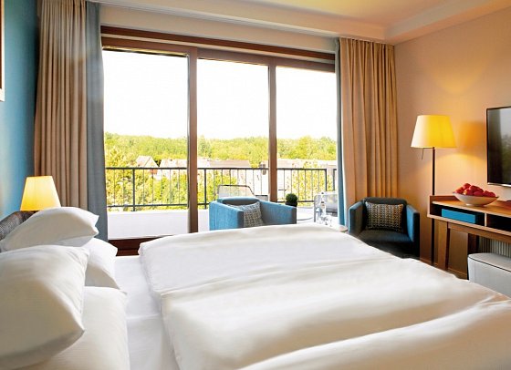 AALERNHÜS hotel & spa - Wohnbeispiel Doppelzimmer Landblick (Zimmercodierung DB1)