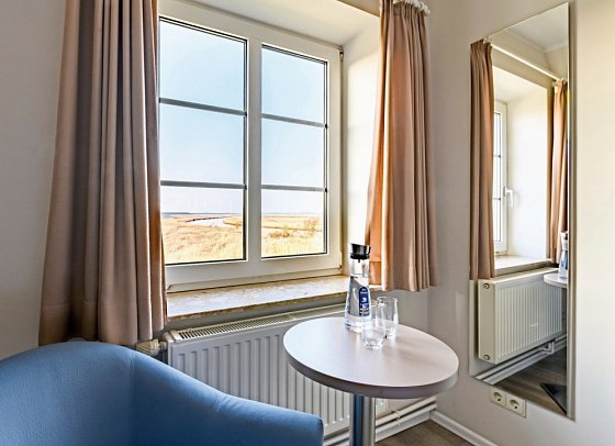 Nordsee-Hotel Arlau-Schleuse - Wohnbeispiel Doppelzimmer Komfort (Zimmercodierung DF1)