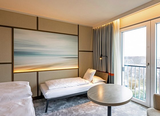 A-ROSA Sylt - Wohnbeispiel Doppelzimmer Komfort Landblick (Zimmercodierung DF1)