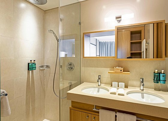 A-ROSA Sylt - Wohnbeispiel Doppelzimmer Komfort Landblick (Zimmercodierung DF1)