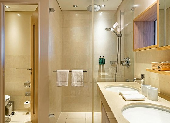 A-ROSA Sylt - Wohnbeispiel Doppelzimmer Komfort Landblick (Zimmercodierung DF1)