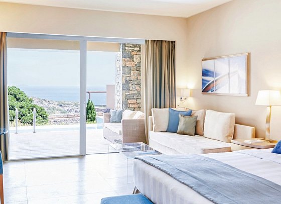 Daios Cove - Wohnbeispiel Juniorsuite Deluxe Individual Pool (Zimmercodierung JD2)