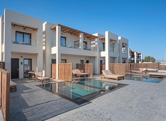 OYA Beach Resort - Wohnbeispiel Bungalow Privatpool (Zimmercodierung BBR)