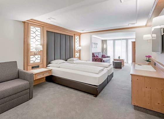 Austria Gourmet & Wine Hotel - Wohnbeispiel Doppelzimmer Studio Typ A4 (Zimmercodierung DB4)