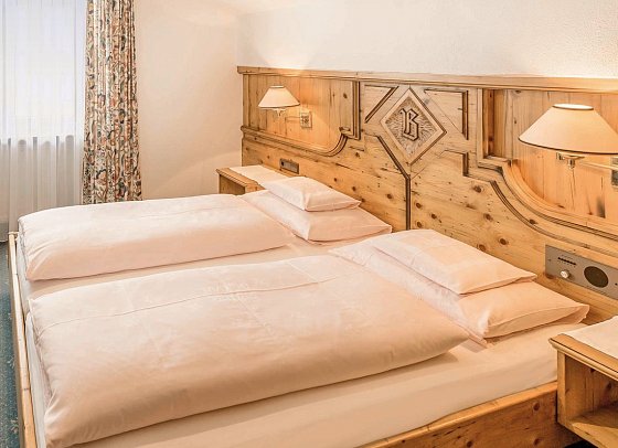Bellevue 4 Sterne Superior - Wohnbeispiel Doppelzimmer Typ B1 (Zimmercodierung DB1)