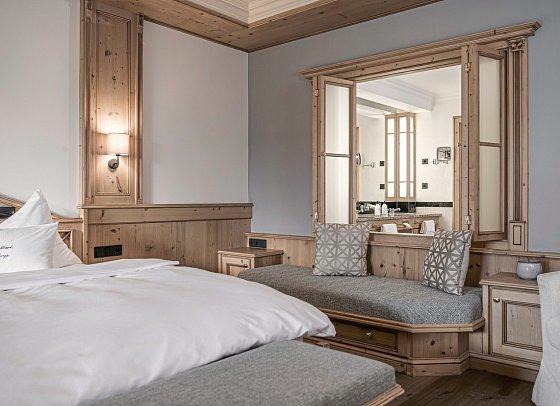 Alpenresort Schwarz - Wohnbeispiel Suite Sonnwiesen (Zimmercodierungen WF1 & WG3)